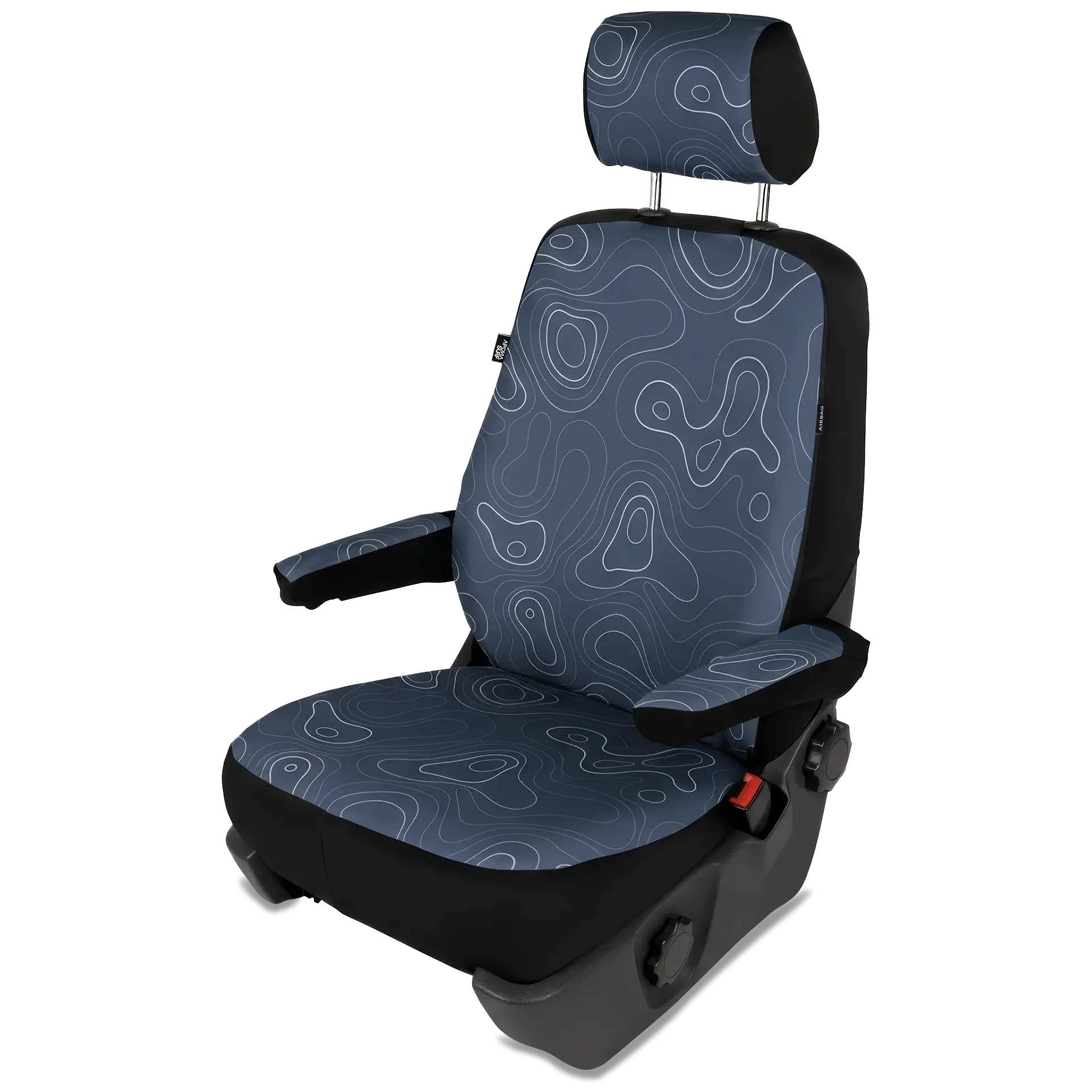 T6 Sitzbezüge (California, Multivan) & Armlehnen in Topo Midnight