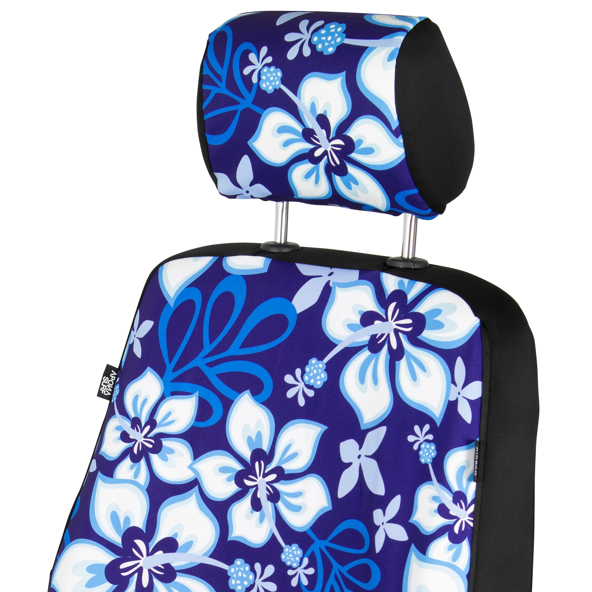  T6.1 Sitzbezüge (California, Multivan) in Hibiskus blau