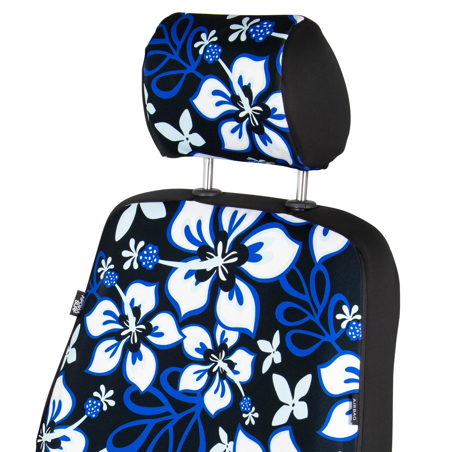  T6.1 Sitzbezüge (California, Multivan) & Armlehnen in Hibiskus schwarz