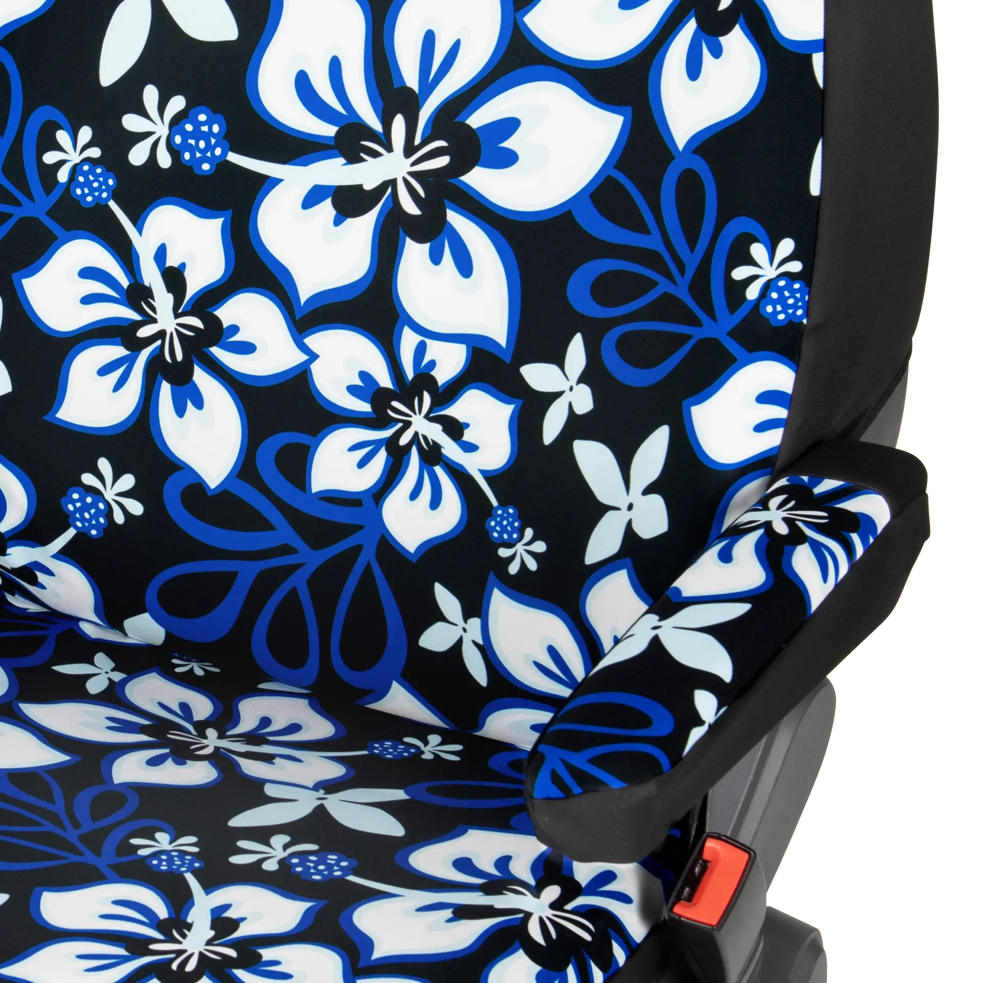 Fiat Ducato Sitzbezüge (Pilotensitz) ohne Armlehnen in Hibiskus schwarz