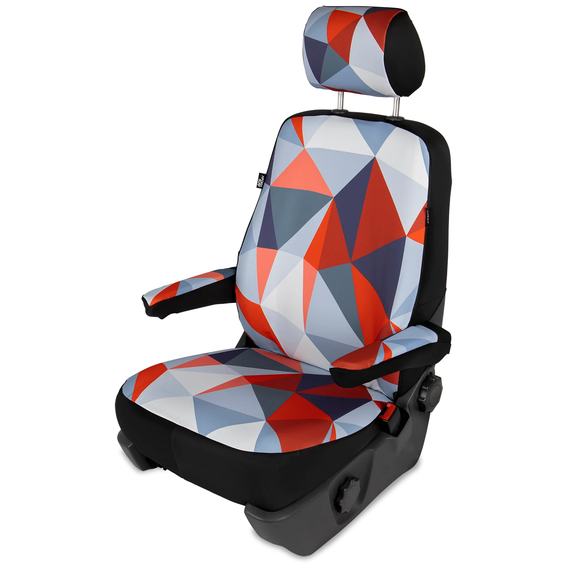 Sitzbezug (geteilt), inkl. Kopfstützenbezug - Fire