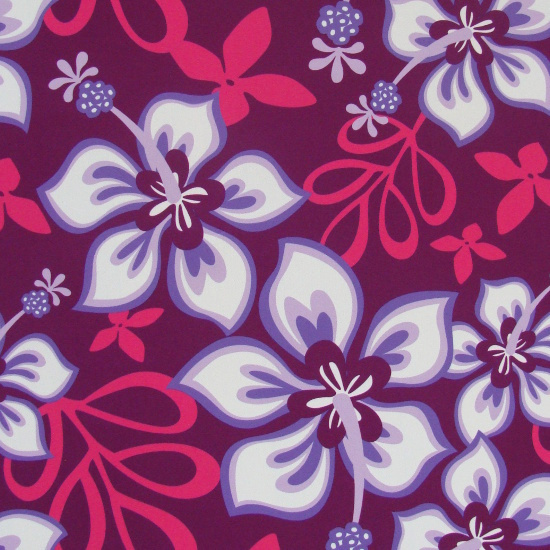 Sunlight Cliff (Fiat Ducato) Rückbankbezug - Hibiskus lila