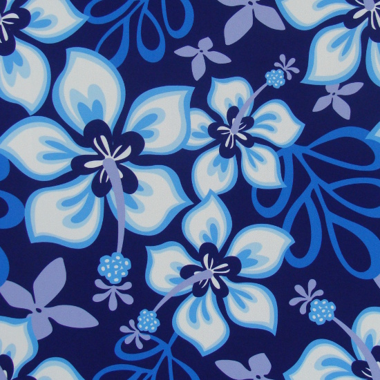 swatch-hibiskus-blau Armlehnenbezüge breit  ( T4 , Ducato bis Bj 2014 ) - 4er Set