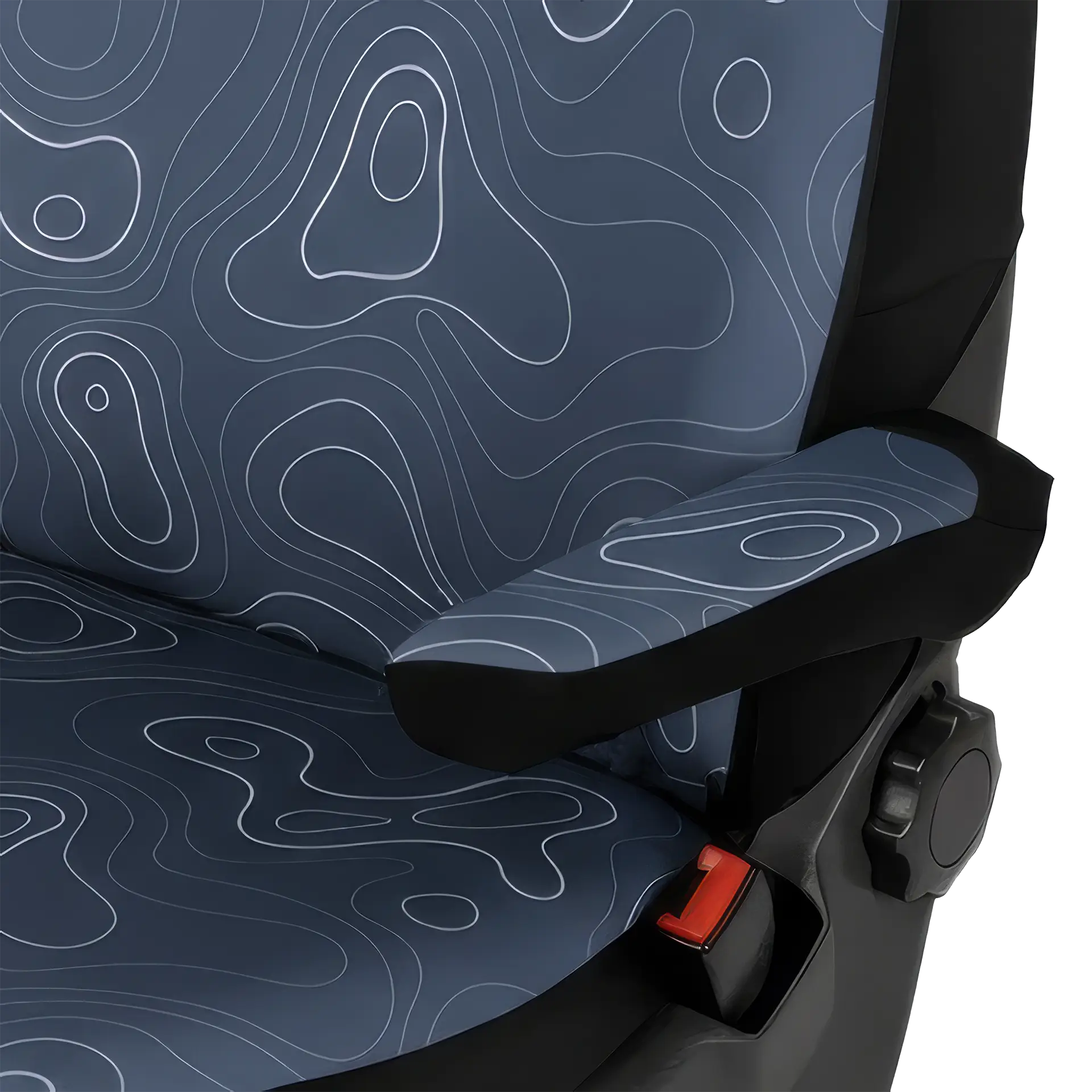 T6 Sitzbezüge (California, Multivan) & Armlehnen in Topo Midnight