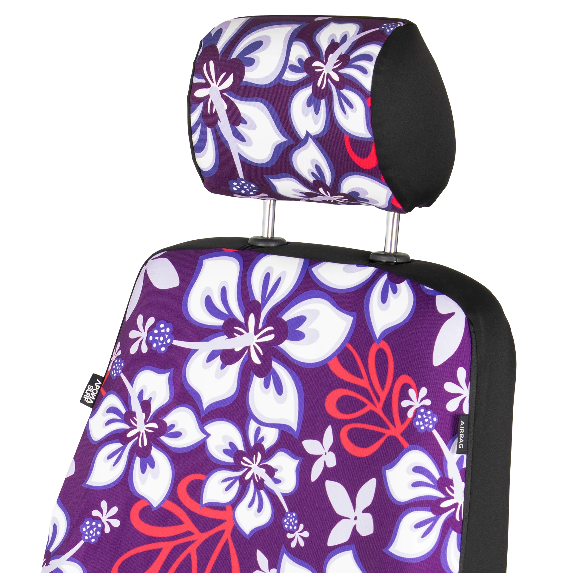 T6.1 Sitzbezüge (California, Multivan) in Hibiskus lila