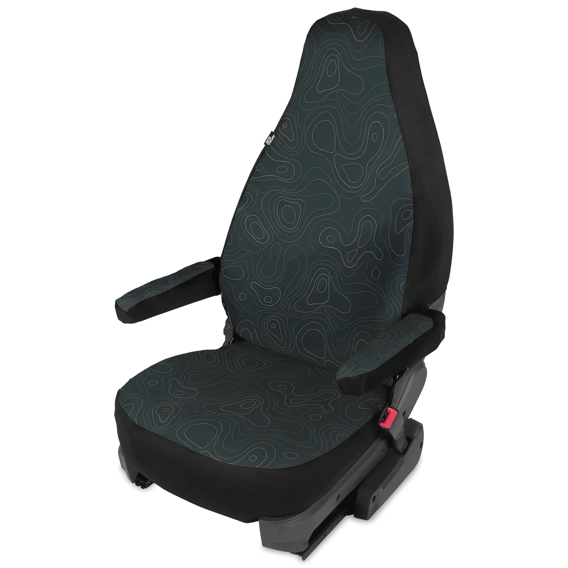 Fiat Ducato Sitzbezüge (Pilotensitz) & Armlehnen Captain Chair in Topo Summit