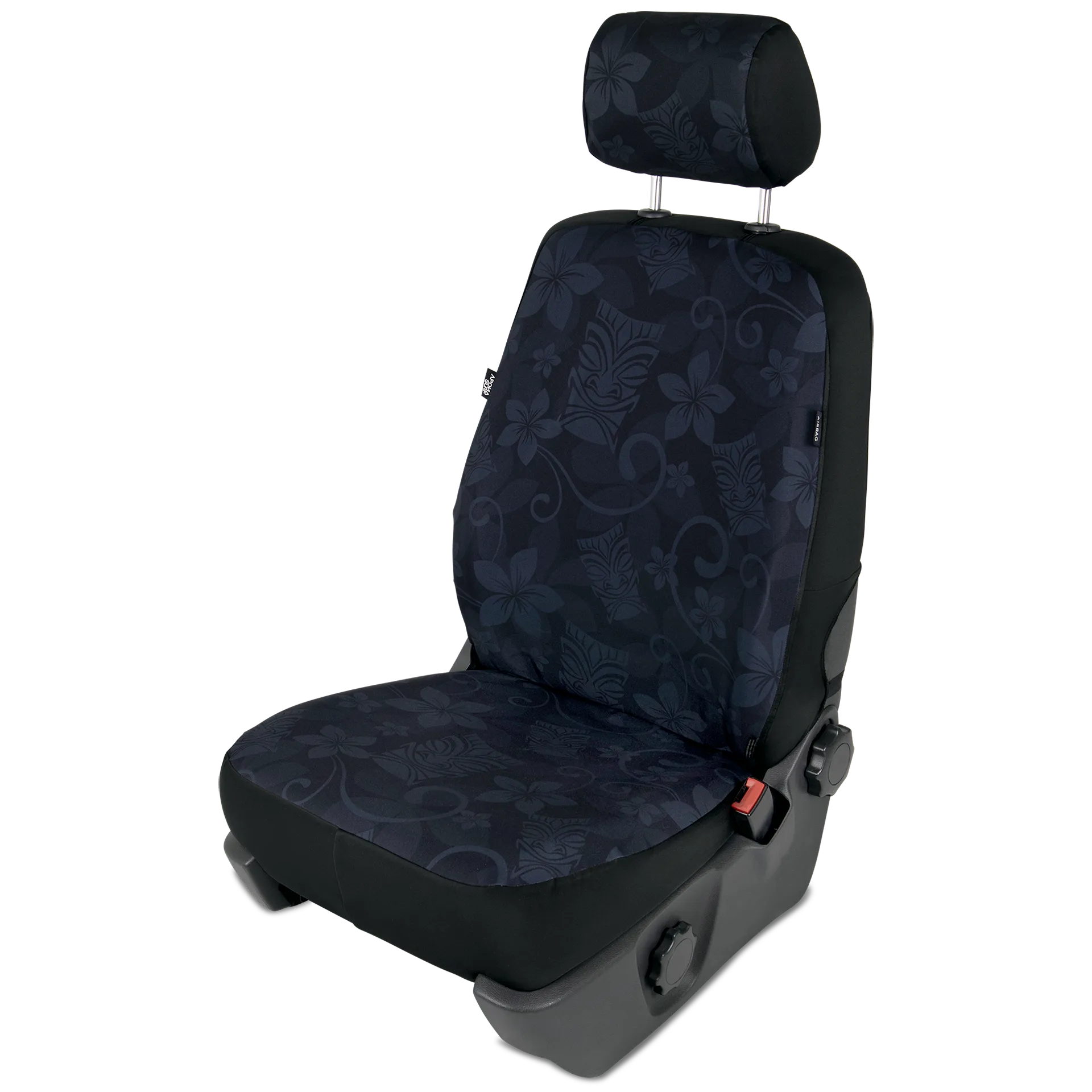  T6 Sitzbezüge (California, Multivan) in Tiki Maske schwarz