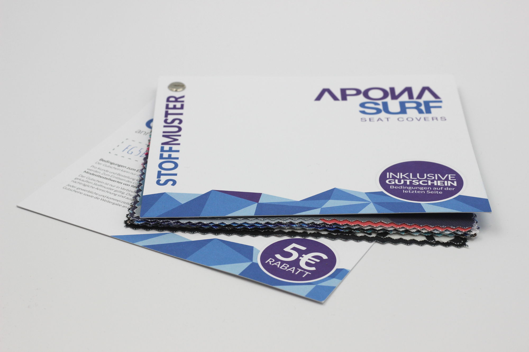 Stoff Muster Farbfächer inkl. 5,- € Gutscheincode