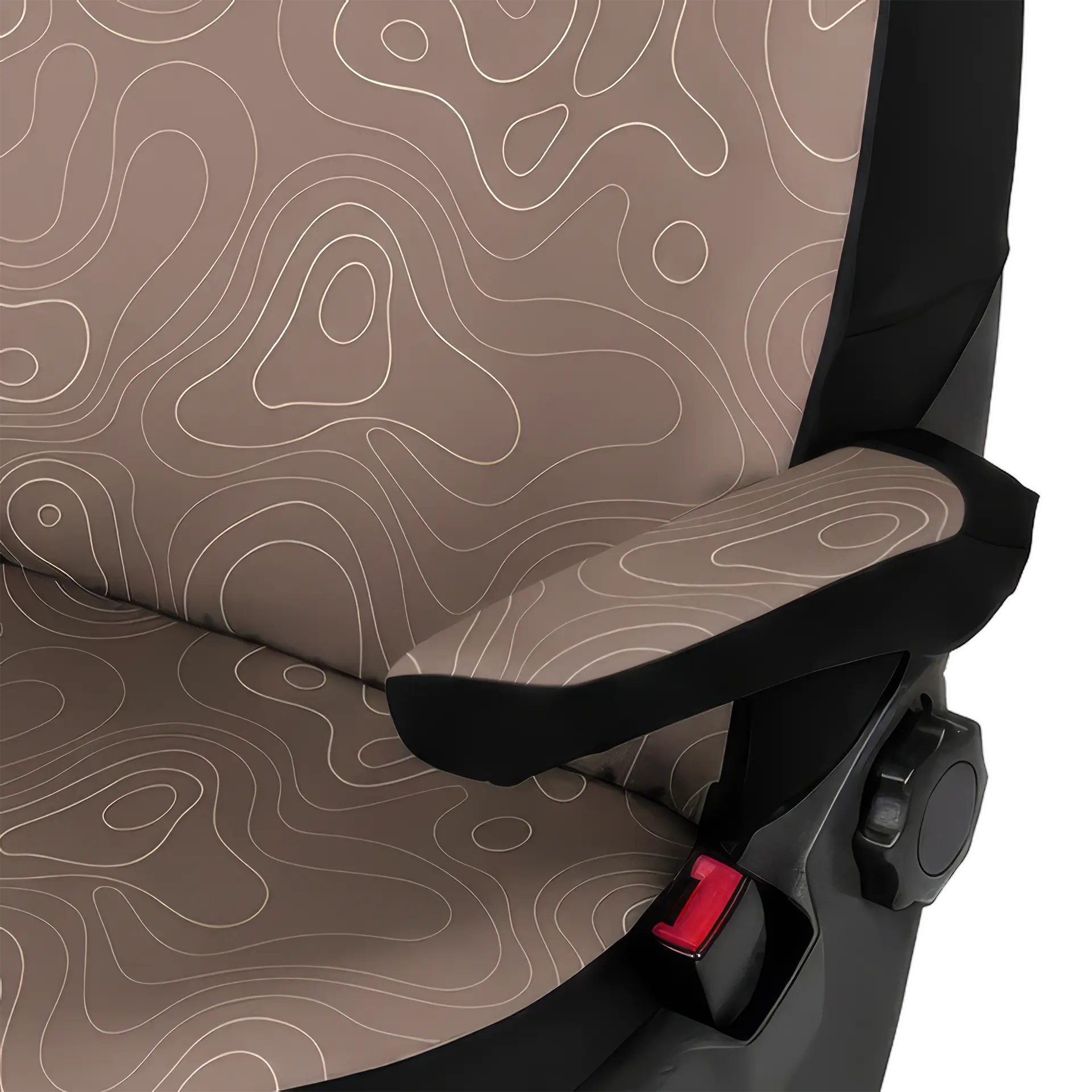 Paar Sitzbezüge mit Kopfstützen (Größe L)  in Topo Canyon