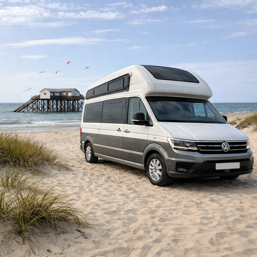 VW Grand California Rückbankbezug - Fire